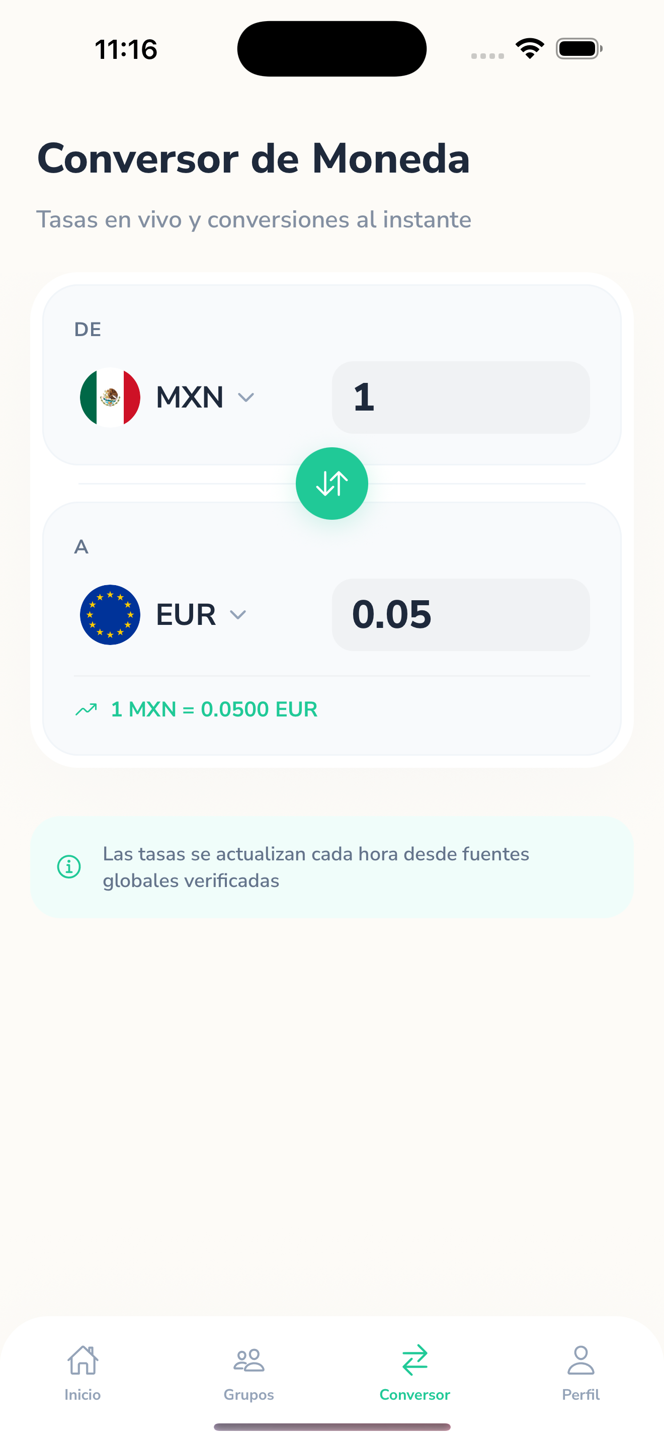 Gestión multidivisa